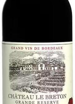 Château le Breton Grand Reserve Bordeaux 2019 Cheap