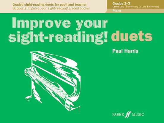 Harris - Improve Your Sight-Reading!: Duets, Grades 2-3 - Piano, 4 Hands Online Hot Sale