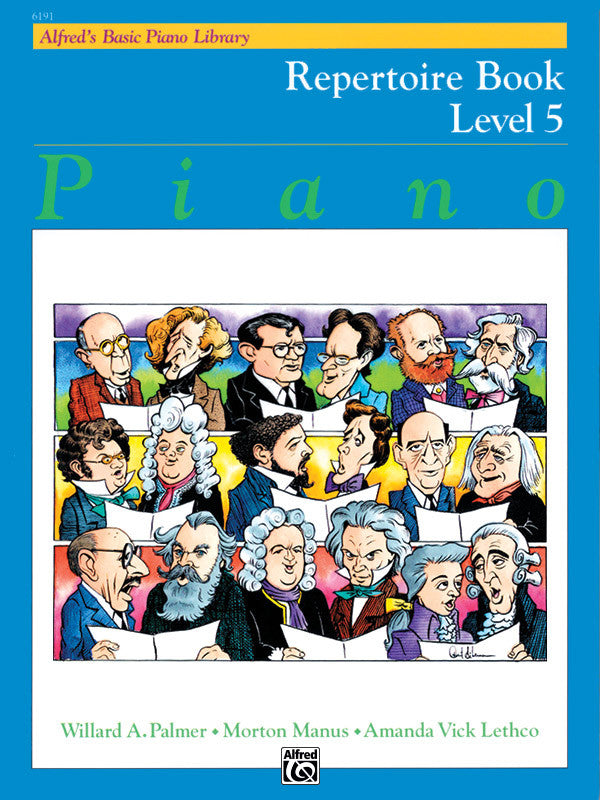 Alfred s Basic: Repertoire, Level 5 - Piano Method Cheap