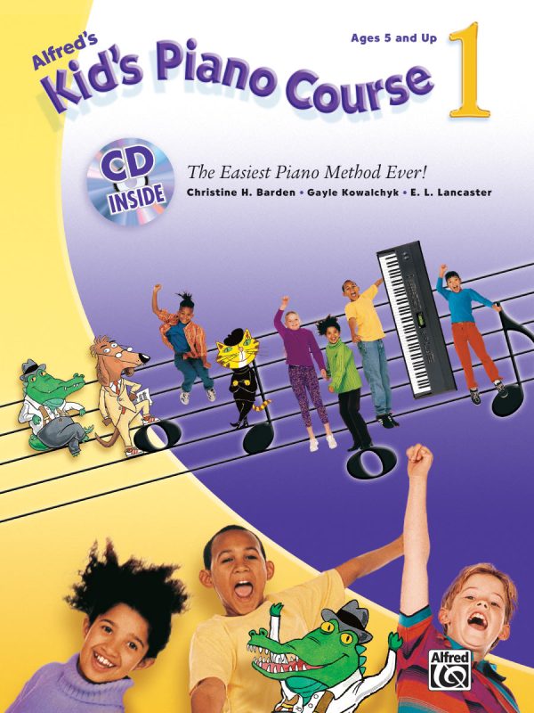 Alfred s Kid s Piano Course: Book 1 (w CD) - Piano Method on Sale