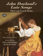 Dowland, tr. Nadal - Lute Songs (Third and Fourth Books) - Guitar w Tablature and Voice Online Hot Sale