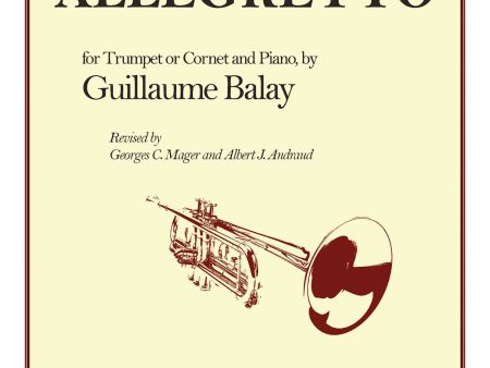 Balay, eds. Mager and Andraud - Andante et Allegro - Trumpet and Piano Cheap