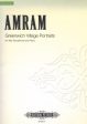 Amram - Greenwich Village Portraits - Saxophone and Piano Fashion