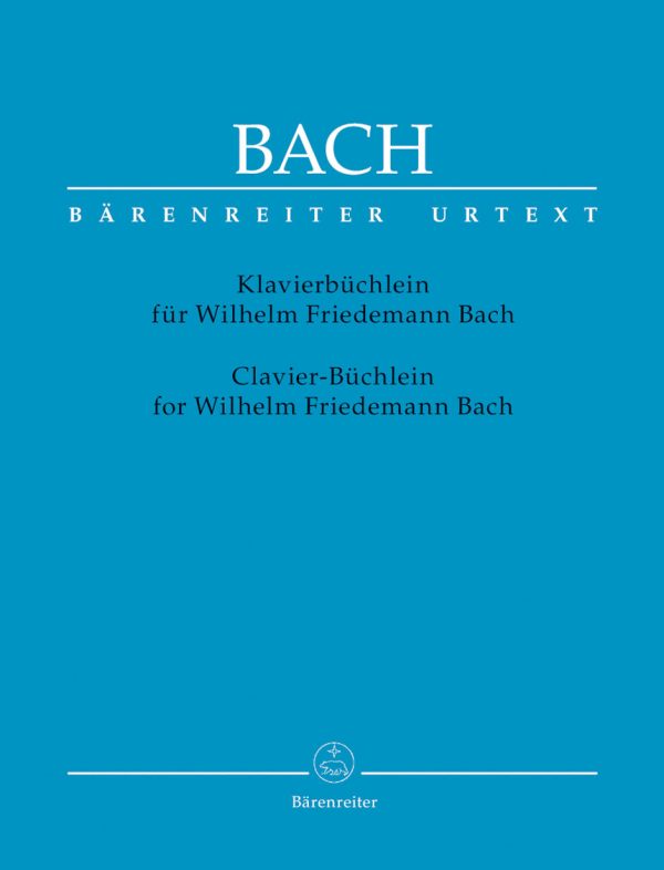 Bach – Notebook for Wildhelm Friedemann Bach – Piano Cheap