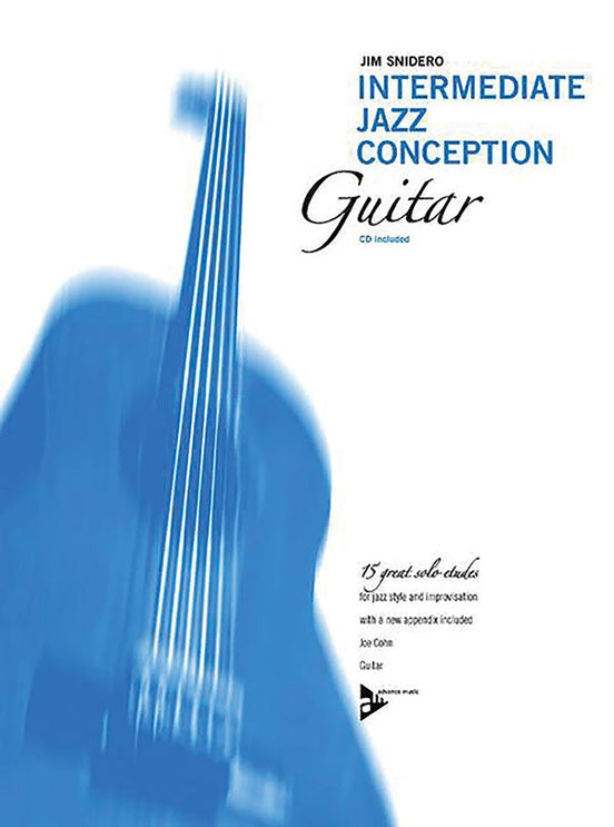 Snidero - Intermediate Jazz Conception - Guitar (Book & CD) Online Sale