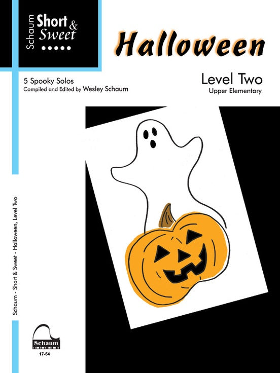 Schaum - Short and Sweet: Halloween, Level 2 - Late Elementary Piano Solo Supply