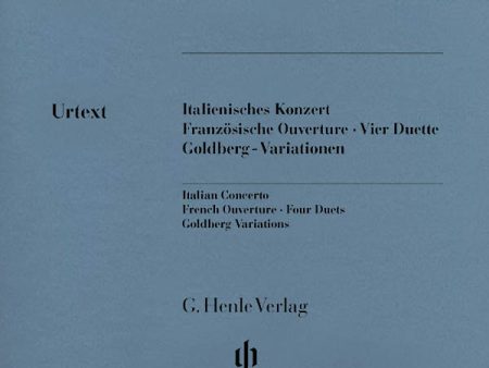 Bach – Italian Concerto, French Overture, Four Duets, Goldberg Variations – Piano Online Hot Sale