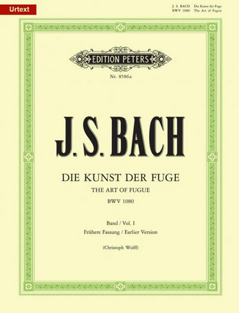 Bach – The Art of Fugue, Vol. 1 (Earlier Version of the Autograph Score), BWV 1080 – Piano Supply