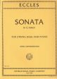 Eccles, ed. Zimmermann - Sonata in G Minor - Bass and Piano Supply