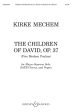 Mechem - The Children of David, Op. 37 (Five Modern Psalms) - Mezzo-Soprano Solo, SATB, and Organ Hot on Sale