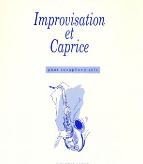 Bozza - Improvisation et Caprice - Saxophone Online Sale