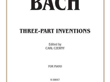 Bach – Three-Part Inventions – Piano Supply