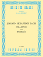 Bach, ed. Scheit - Sarabande and Bourree - Guitar For Discount