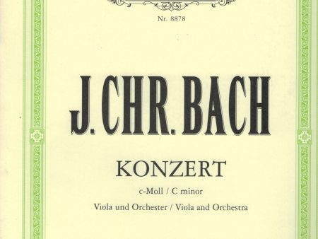 Bach, J.C. - Konzert (w CD) - Viola (Violin Cello) and Piano Sale