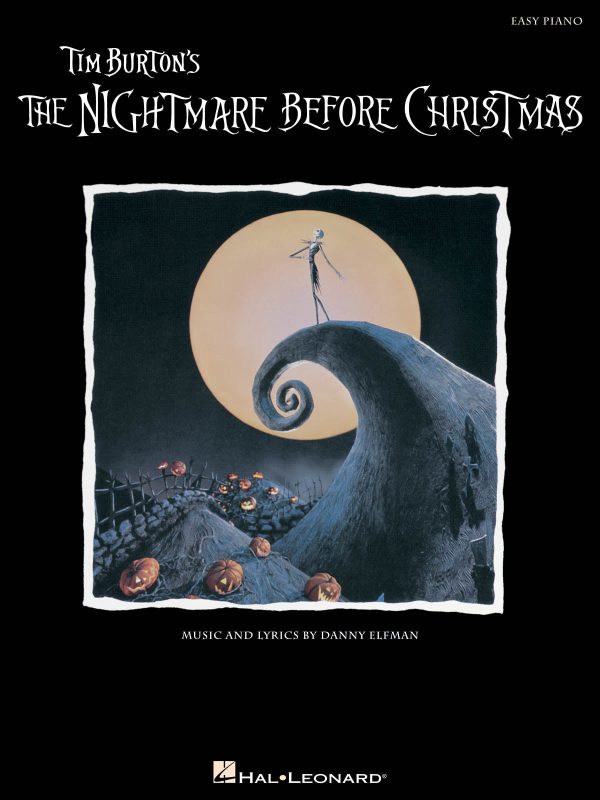 Elfman - Tim Burton s  The Nightmare Before Christmas  - Easy Piano on Sale