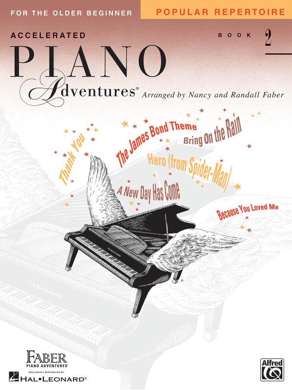 Accelerated Piano Adventures for the Older Beginner: Popular Repertoire Book 2 – Piano Method on Sale