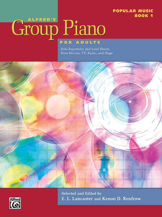 Alfred s Group Piano for Adults: Popular Music, Book 1 - Piano Method on Sale