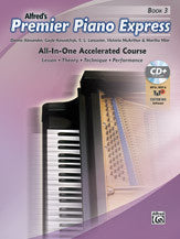 Alfred s Premier Express:  All-In-One, Book 3 (w CD) - Piano Method Supply