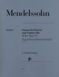 Mendelssohn - Sonata in Bb, Op. 45 - Cello and Piano Cheap