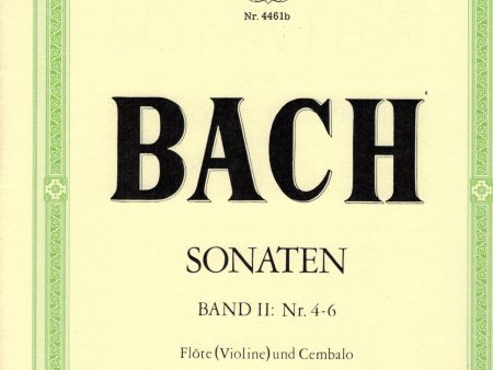 Bach, ed. Soldan - Sonatas, Vol. 2: Nos. 4-6 - Flute (Violin) and Piano Cheap