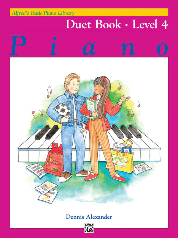 Alfred s Basic: Duet Book, Level 4 - Piano Method For Cheap