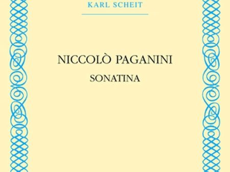 Paganini, ed. Scheit - Sonatina - Guitar Solo Supply