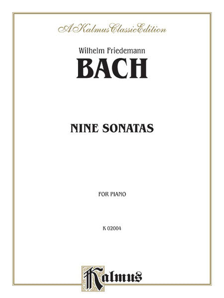 Bach, W.F. – Nine Sonatas – Piano Cheap