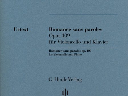 Mendelssohn - Romance Sans Paroles, Op. 109 - Cello and Piano Cheap