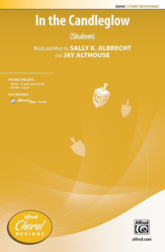 Albrecht and Althouse - In the Candleglow (Shalom) - 2-Part and Piano Hot on Sale