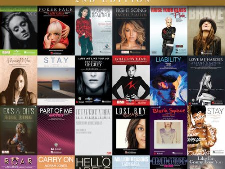 Various – Contemporary Women of Pop and Rock – Piano, Vocal, Guitar Online Hot Sale