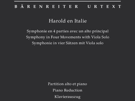 Berlioz - Harold in Italy - Viola and Piano Sale