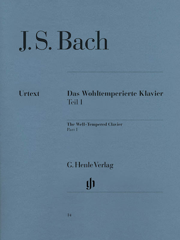 Bach, ed. Heinemann – The Well-Tempered Clavier Part I, BWV 846-869 (w  fingerings) – Piano on Sale