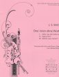 Bach - Drei Arien ohne Worte - Viola and Piano (Organ) Online Sale