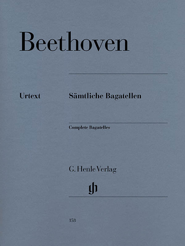 Beethoven, ed. von Irmer – Complete Bagatelles – Piano Online Sale