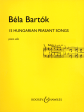 Bartok – 15 Hungarian Peasant Songs – Piano Fashion