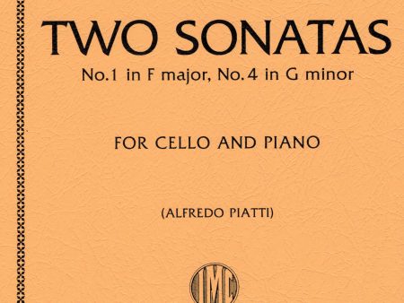 Marcello, ed. Piatti - Two Sonatas, in F major and G minor - Cello and Piano Fashion