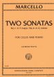 Marcello, ed. Piatti - Two Sonatas, in F major and G minor - Cello and Piano Fashion