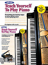 Alfred s Teach Yourself to Play Piano (w DVD) - Piano Method Cheap