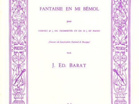 Barat - Fantaisie in Eb Minor - Trumpet and Piano Cheap