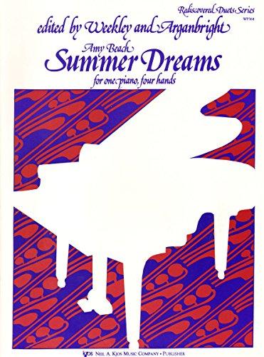 Beach, eds. Weekley and Arganbright - Summer Dreams - Piano 4 Hands Cheap