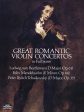 Beethoven, Mendelssohn, and Tchaikovsky - Great Romantic Violin Concertos - Full Score Hot on Sale