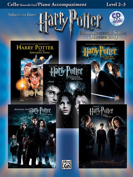 Various - Harry Potter Instrumental Solos (Movies 1-5) (w CD) - Cello and Piano Online