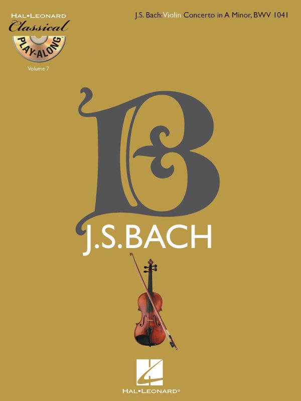 Bach - Concerto in A Minor, BWV.1041 (w CD) - Violin Solo Fashion