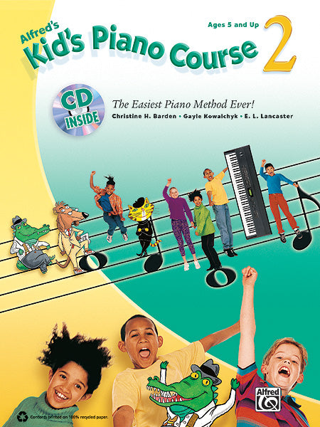 Alfred s Kid s Piano Course: Book 2 (w CD) - Piano Method For Discount