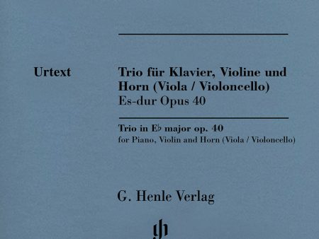 Brahms - Trio in Eb Major, Op. 40 - Piano, Violin, and Horn Cheap