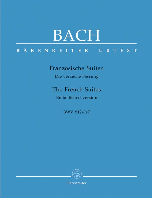 Bach – The Six French Suites, BWV 812-817 – Piano Online Sale