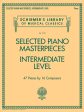 Various - Selected Piano Masterpieces, Intermediate Level - Piano Solo Fashion