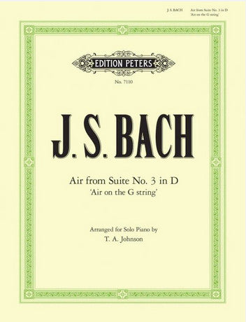 Bach, arr. Johnson – Air from Suite No. 3 in D, BWV 1068 (Air on the G String) – Piano Online Hot Sale