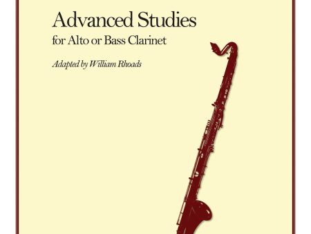 Weissenborn, ed. Rhoads - Advanced Studies - Alto or Bass Clarinet Method Sale