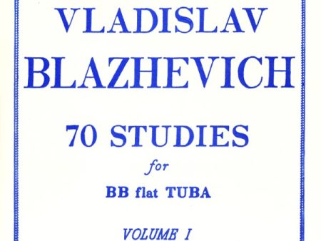 Blazhevich - 70 Studies, Vol. 1 - Bb Tuba Method Sale